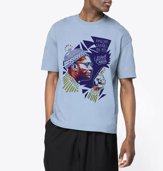 Amilcar Cabral I Le T-shirt oversize Homme United Souls - Des visages, une lutte, un héritage à porter !