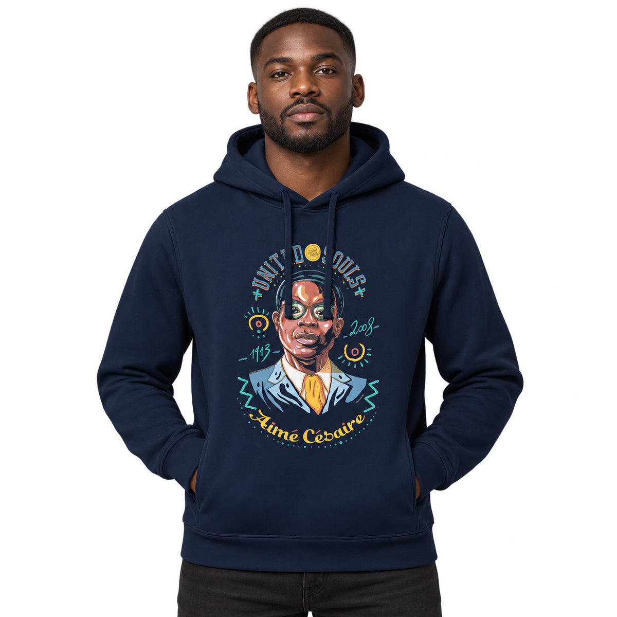Aimé Césaire | Ökologischer Unisex-Kapuzenpullover