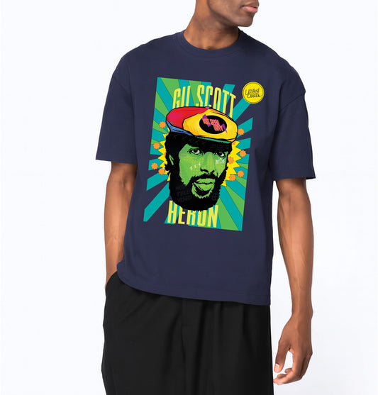 Gil Scott Heron I Le T-shirt oversize Homme United Souls - Des visages, une lutte, un héritage à porter !