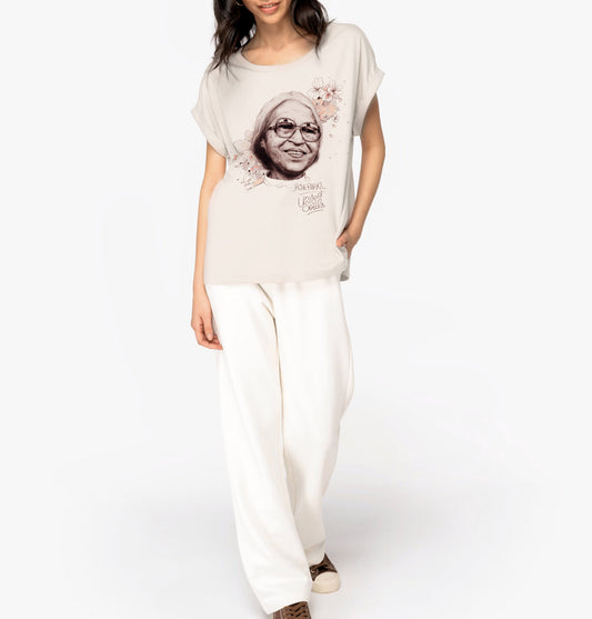 Rosa Parks I Le t-shirt manches à revers femme United Souls - Des visages, une lutte, un héritage à porter !