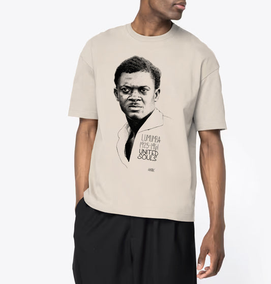 Lumumba Classic I Men's oversized T-shirt