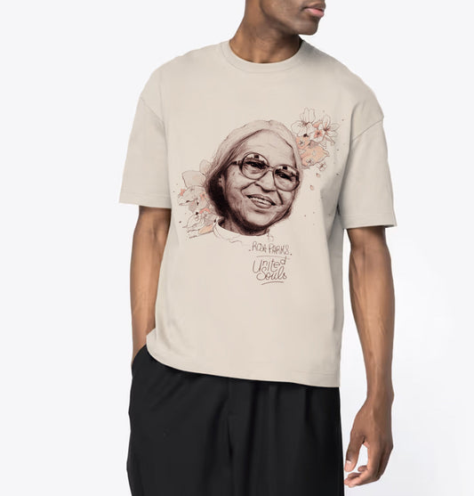Rosa Parks I Le T-shirt oversize Homme United Souls - Des visages, une lutte, un héritage à porter !