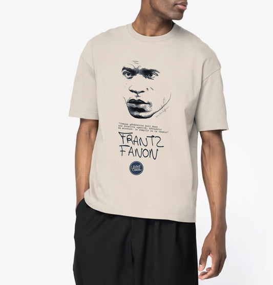 Frantz Fanon I Le T-shirt oversize Homme United Souls - Des visages, une lutte, un héritage à porter !