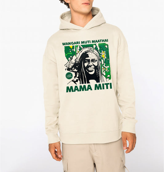 Wangari Muta Maathai I Le sweat-shirt à capuche oversize unisexe United Souls - Des visages, une lutte, un héritage à porter !