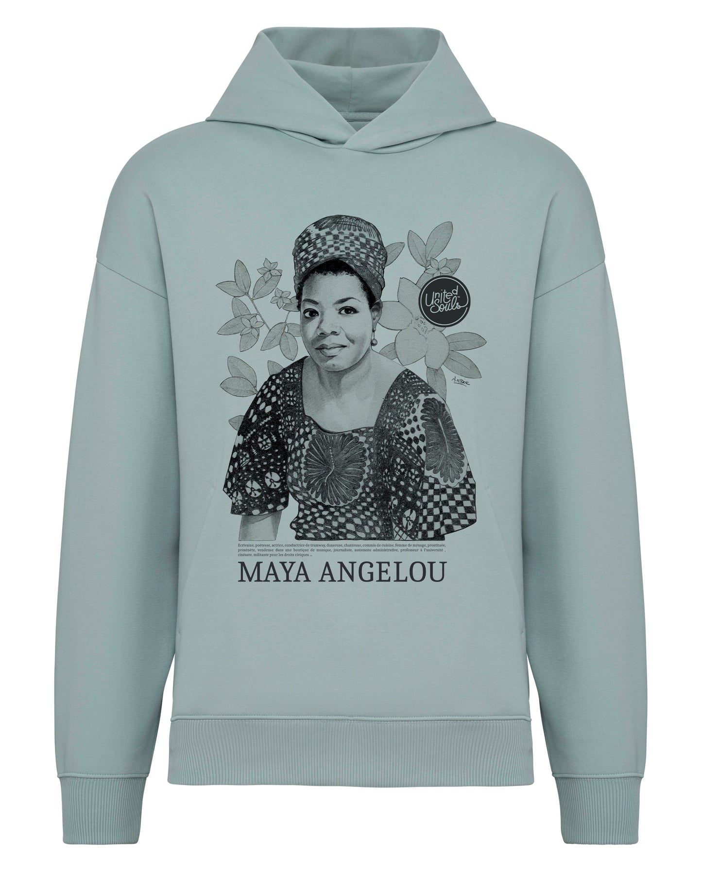 Maya Angelou Classic I Der Unisex Oversized Hoodie