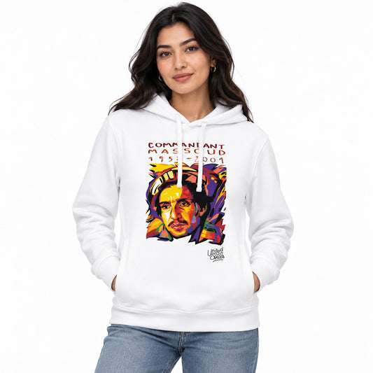 Ahmad Shah Massoud | Sweat à capuche écologique unisexe