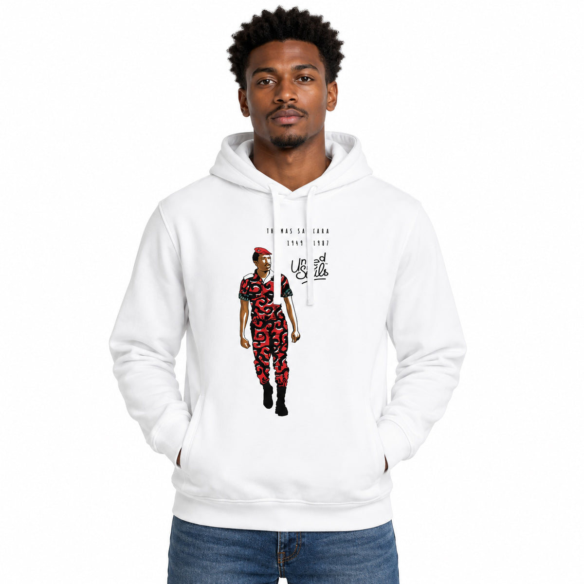 Thomas Sankara | Ökologischer Unisex-Kapuzenpullover