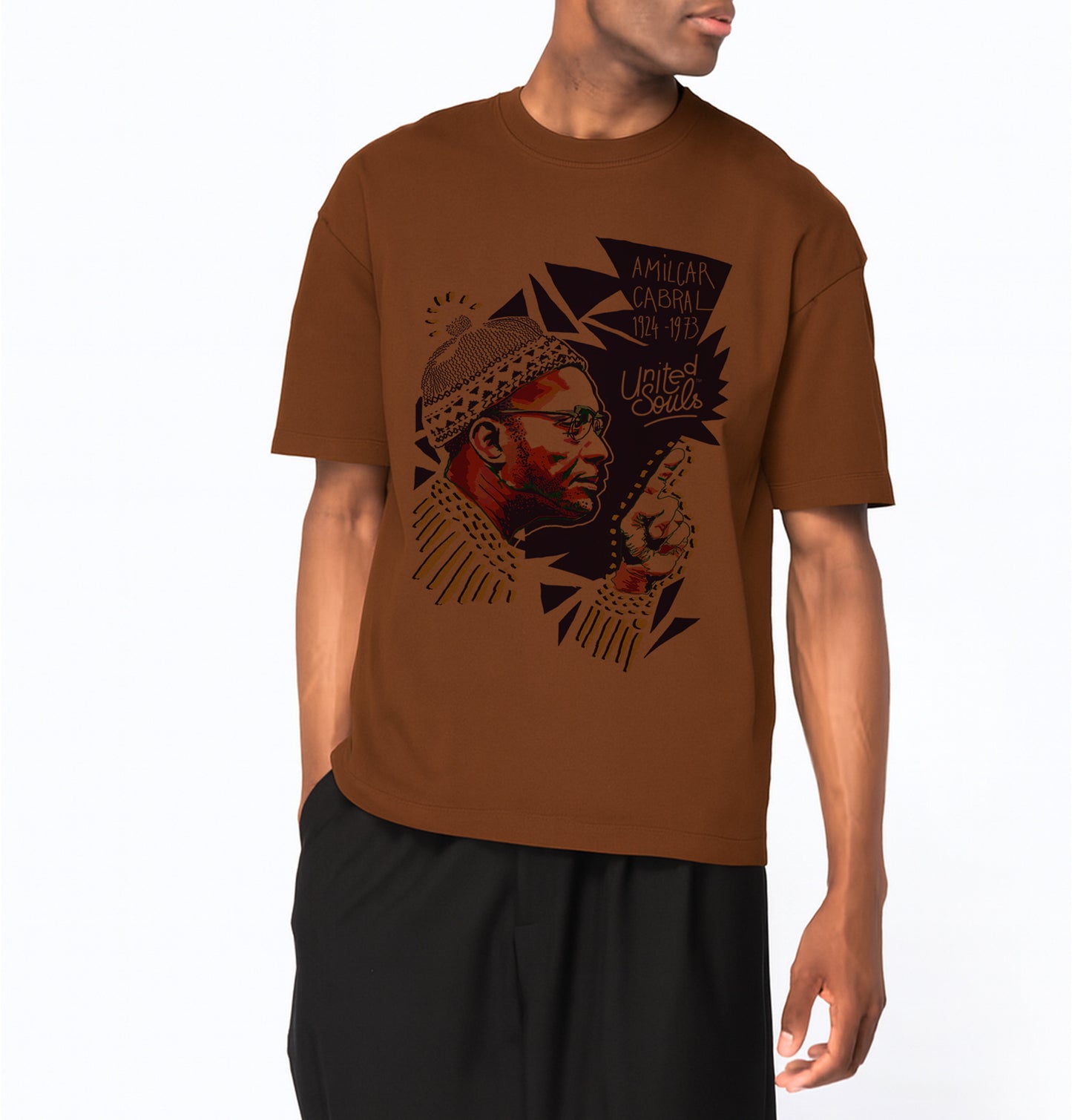 Amilcar Cabral I Le T-shirt oversize Homme
