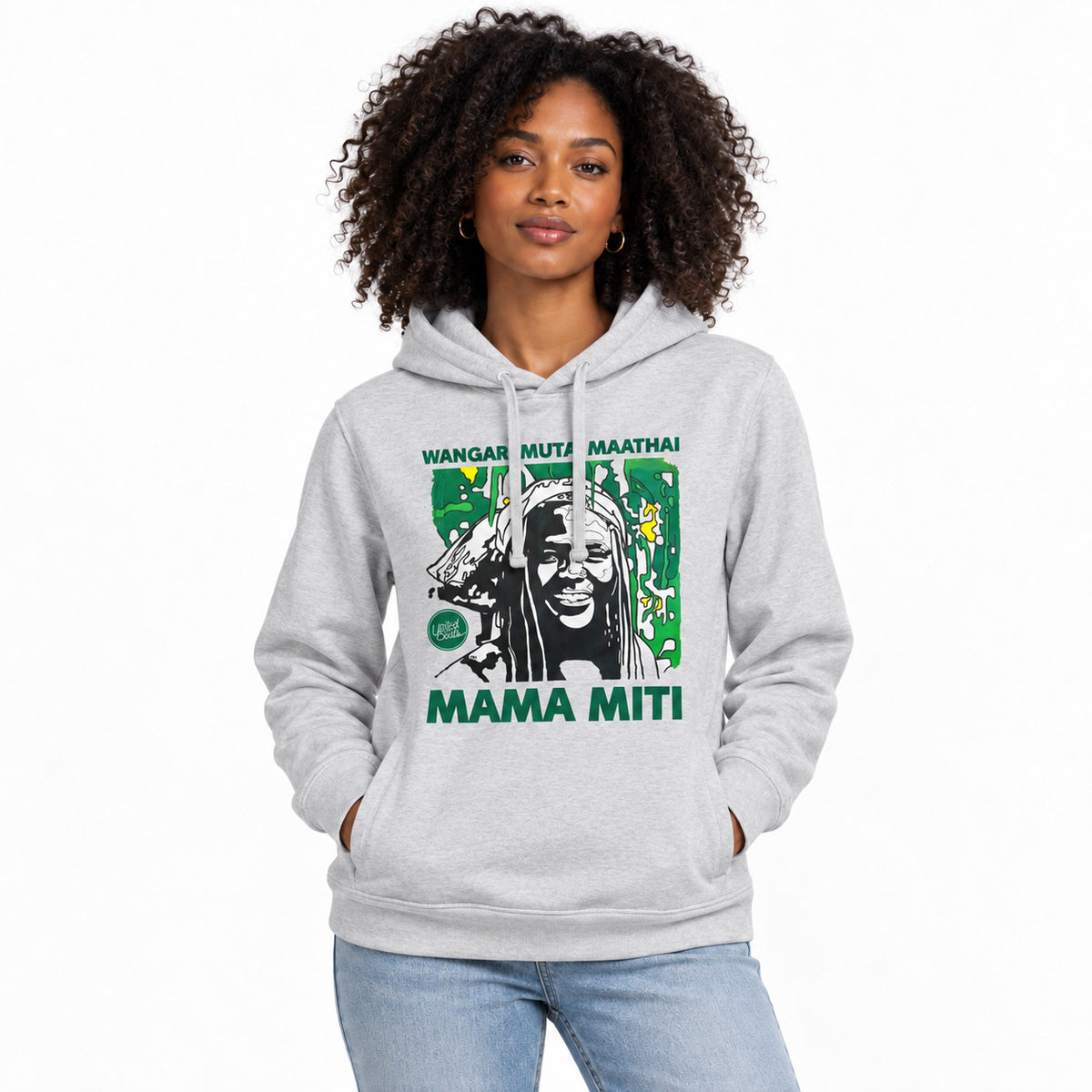 Wangari Muta Maathai | Sweat à capuche écologique unisexe