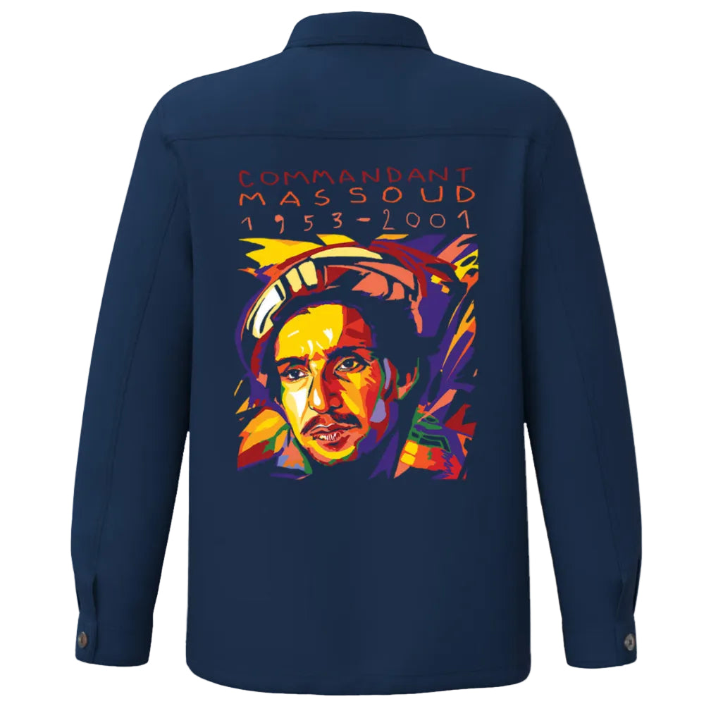 Ahmed Shah Massoud I La veste worker délavée United Souls - Des visages, une lutte, un héritage à porter !