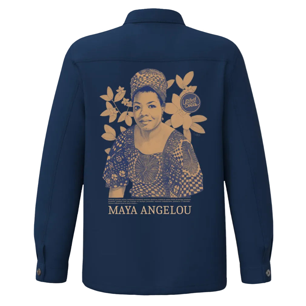 Maya Angelou I La veste worker délavée United Souls - Des visages, une lutte, un héritage à porter !
