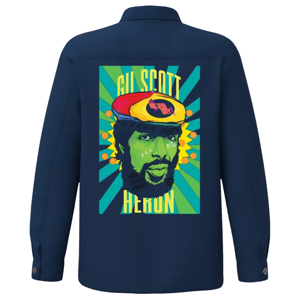 Gil Scott Heron I La veste worker délavée United Souls - Des visages, une lutte, un héritage à porter !