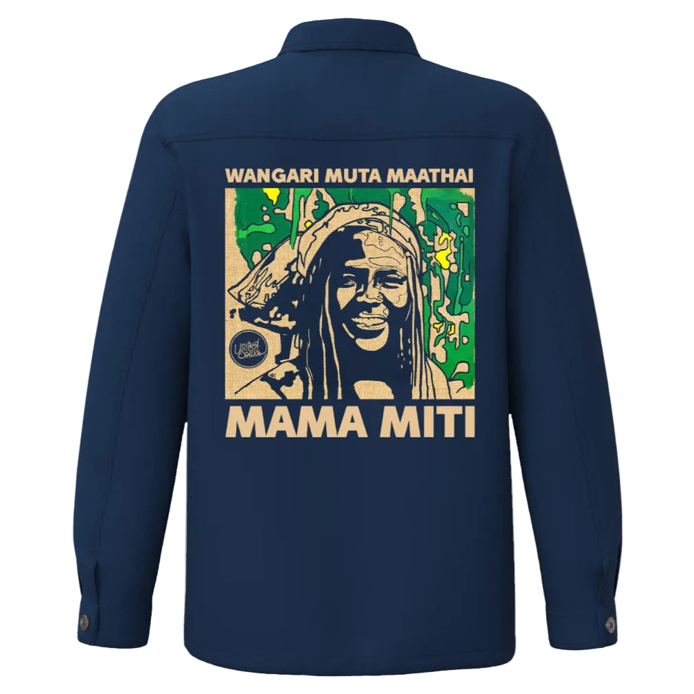 Wangari Muta Maathai I La veste worker délavée United Souls - Des visages, une lutte, un héritage à porter !