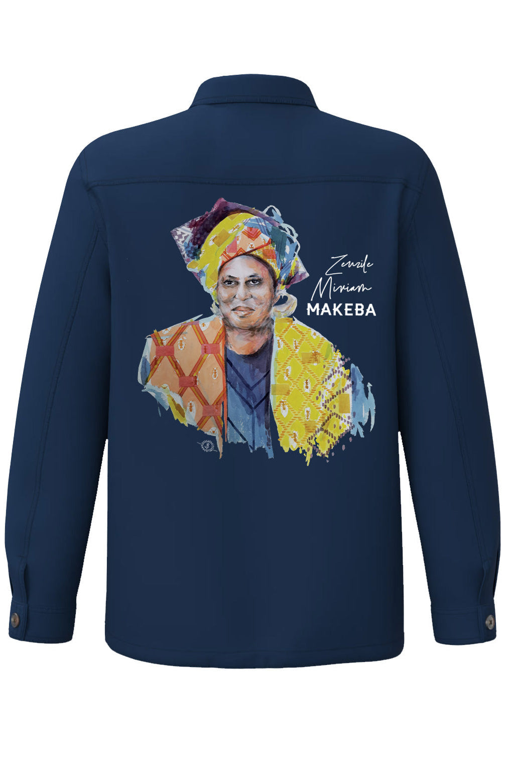 Miriam Makeba I La veste worker délavée United Souls - Des visages, une lutte, un héritage à porter !