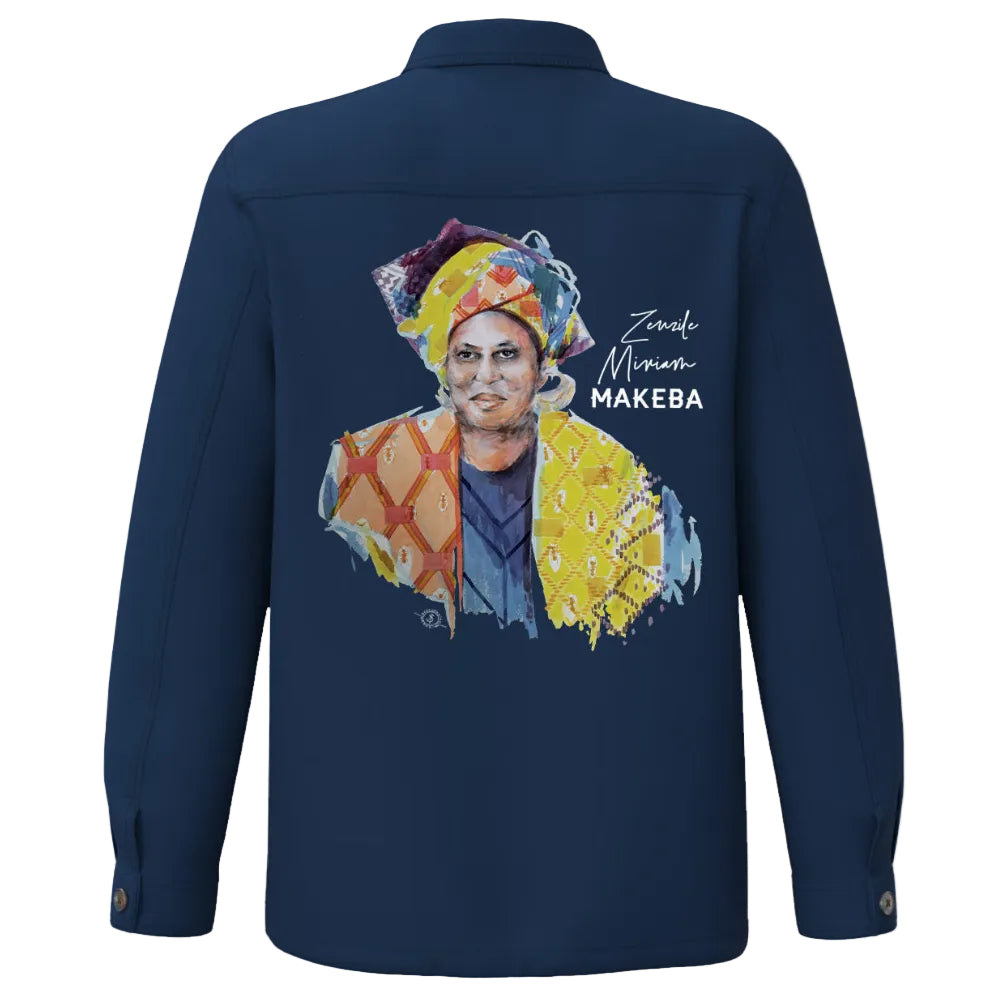 Miriam Makeba I La veste worker délavée United Souls - Des visages, une lutte, un héritage à porter !