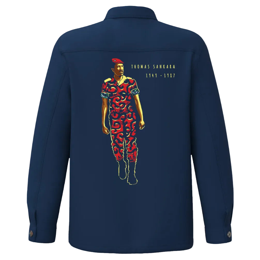 Thomas Sankara I La veste worker délavée United Souls - Des visages, une lutte, un héritage à porter !