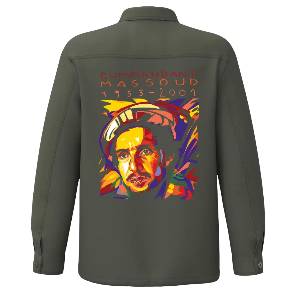 Ahmed Shah Massoud I La veste worker délavée United Souls - Des visages, une lutte, un héritage à porter !