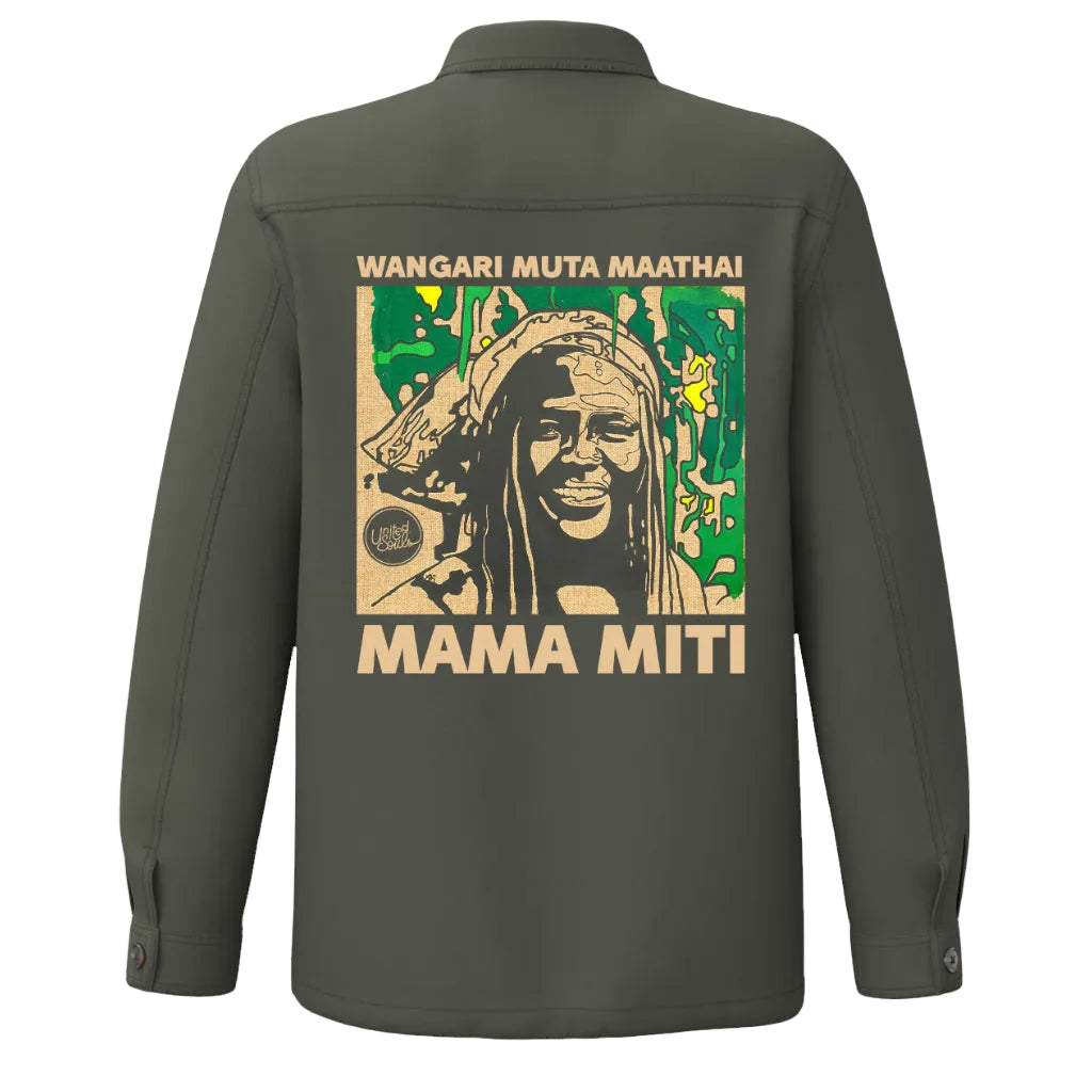 Wangari Muta Maathai I La veste worker délavée United Souls - Des visages, une lutte, un héritage à porter !