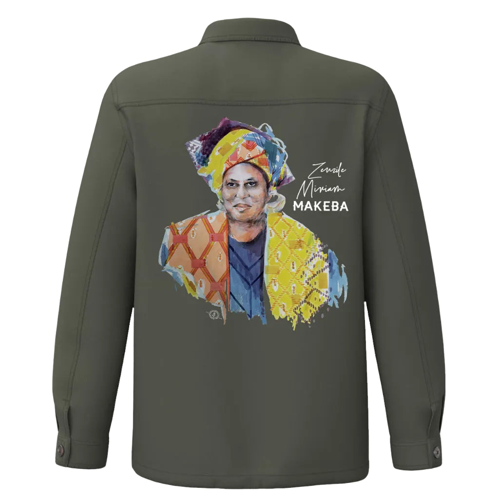 Miriam Makeba I La veste worker délavée United Souls - Des visages, une lutte, un héritage à porter !
