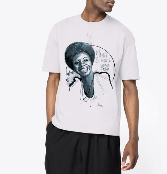 Nina Simone I Le T-shirt oversize Homme United Souls - Des visages, une lutte, un héritage à porter !