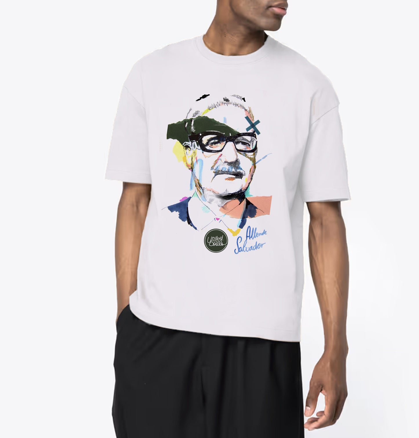 Salvador Allende I The oversized T-shirt Men