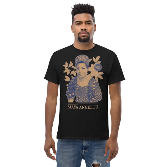 Maya Angelou color I Le t-shirt essentiel unisexe 100% coton United Souls - Des visages, une lutte, un héritage à porter !