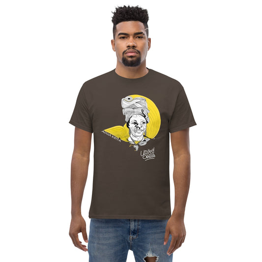 Aoua Keïta I Le t-shirt essentiel unisexe 100% coton United Souls - Des visages, une lutte, un héritage à porter !