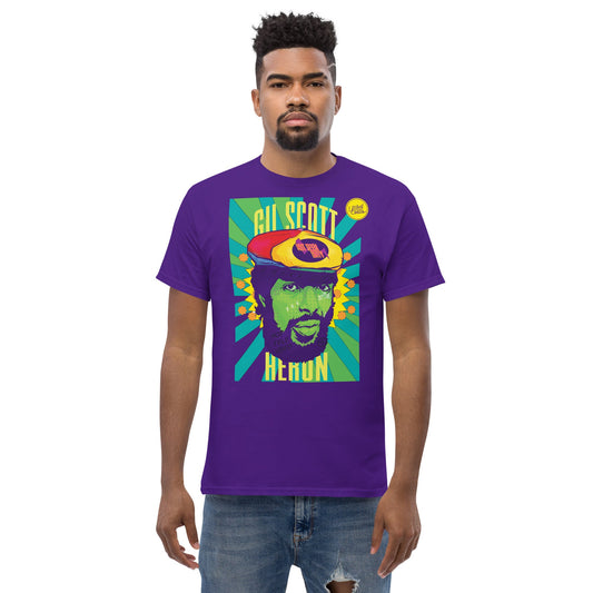 Gil Scott-Heron I Le t-shirt essentiel unisexe 100% coton United Souls - Des visages, une lutte, un héritage à porter !