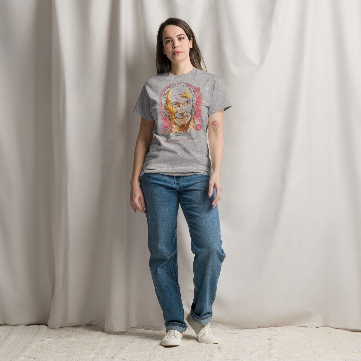 René Vautier I Le t-shirt essentiel unisexe 100% coton United Souls - Des visages, une lutte, un héritage à porter !