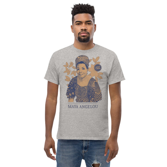 Maya Angelou color I Le t-shirt essentiel unisexe 100% coton United Souls - Des visages, une lutte, un héritage à porter !