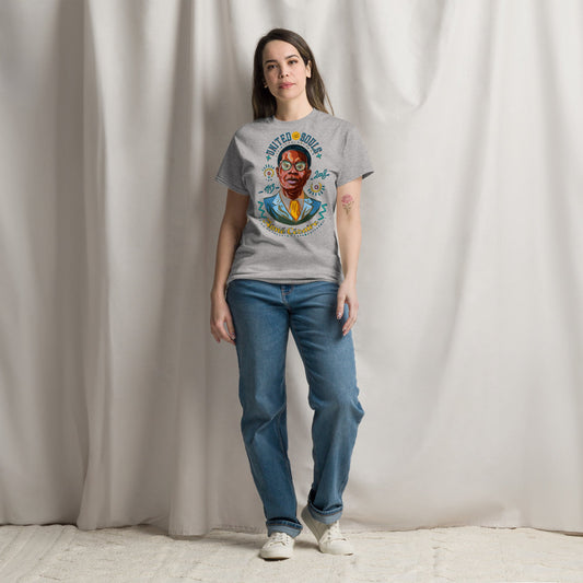 Aimé Césaire I Le t-shirt essentiel unisexe 100% coton United Souls - Des visages, une lutte, un héritage à porter !