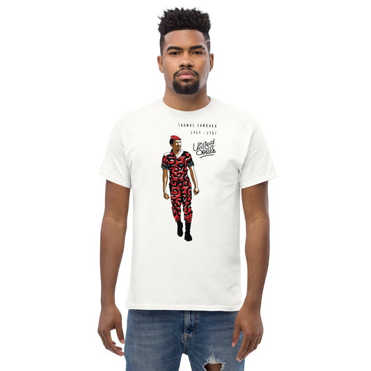 Thomas Sankara | Le t-shirt essentiel unisexe 100% coton United Souls - Des visages, une lutte, un héritage à porter !