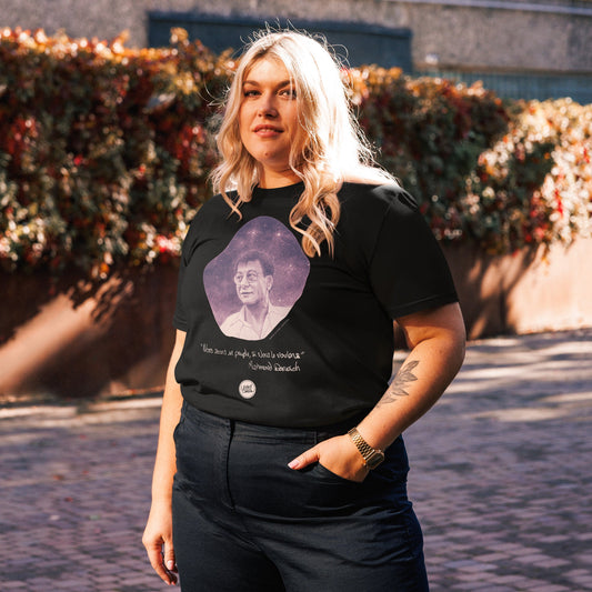 Mahmoud Darwich I Le t-shirt unisexe en coton biologique United Souls - Des visages, une lutte, un héritage à porter !