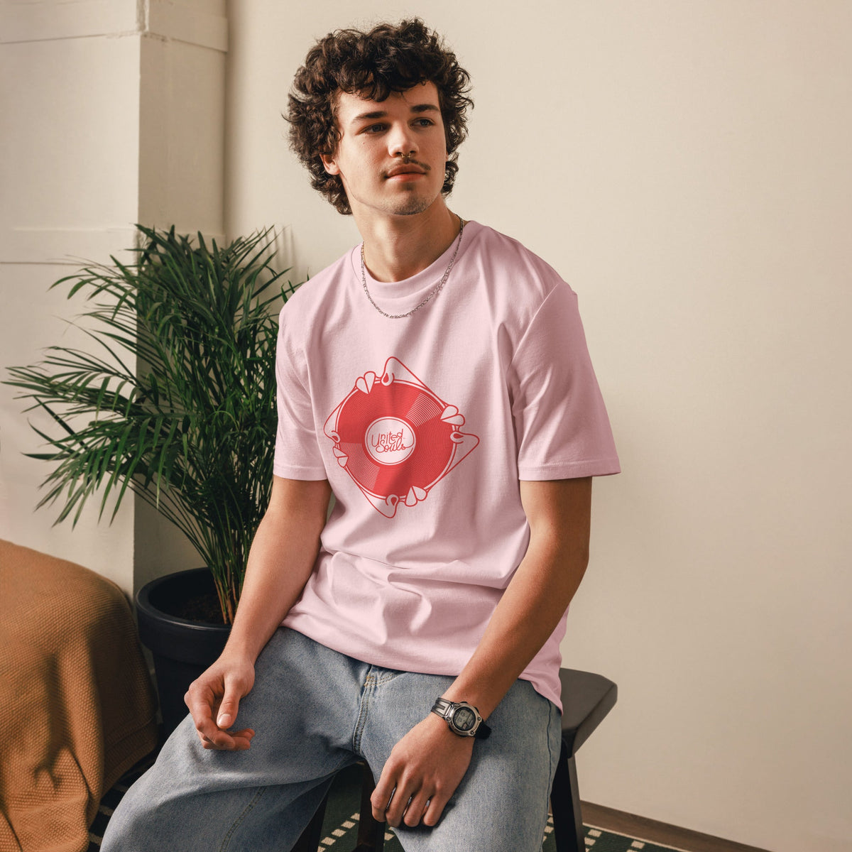 Vinyl Diggers I Le T-shirt Essentiel Bio United Souls - Des visages, une lutte, un héritage à porter !
