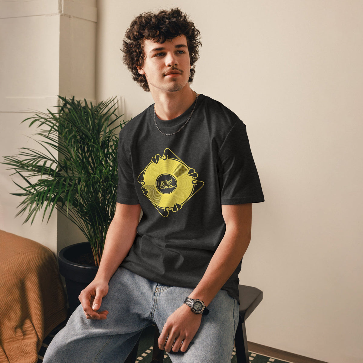 Vinyl Diggers I Le T-shirt Essentiel Bio United Souls - Des visages, une lutte, un héritage à porter !