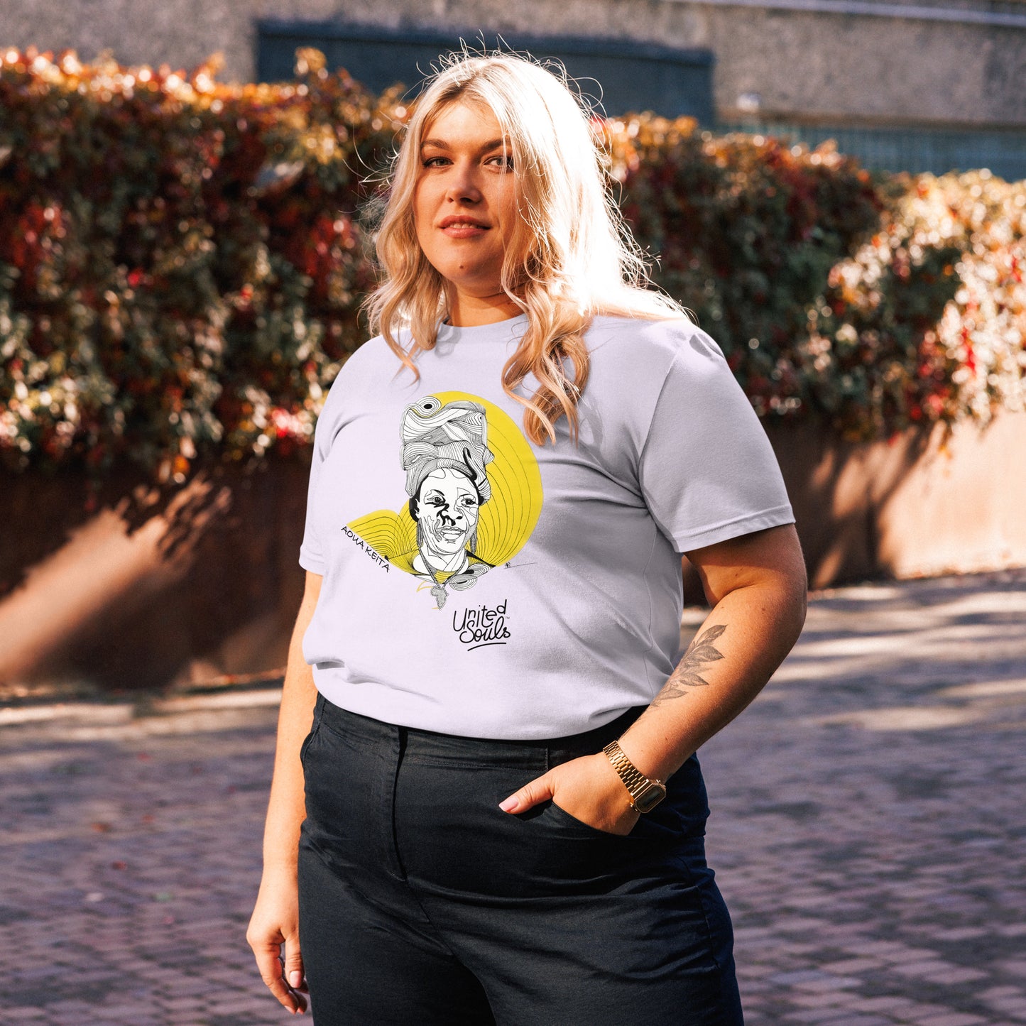 Aoua Keïta I The unisex organic cotton t-shirt