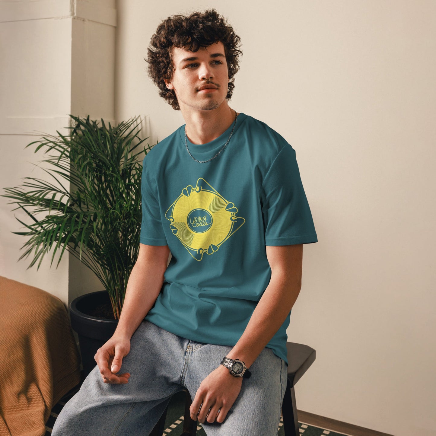 Vinyl Diggers I Le T-shirt Essentiel Bio United Souls - Des visages, une lutte, un héritage à porter !