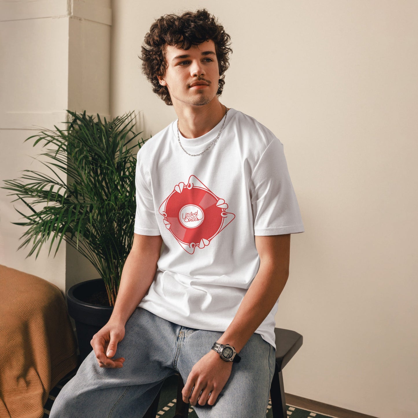 Vinyl Diggers I Le T-shirt Essentiel Bio United Souls - Des visages, une lutte, un héritage à porter !