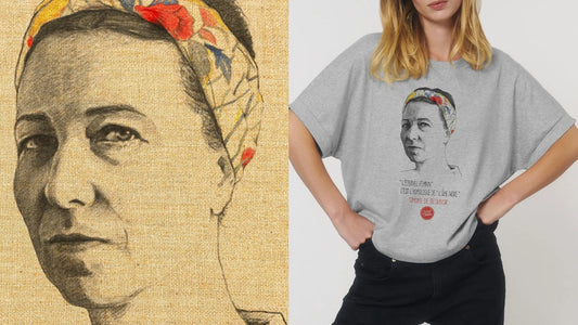 Pourquoi avoir choisi Simone de Beauvoir pour la collection United Souls ?