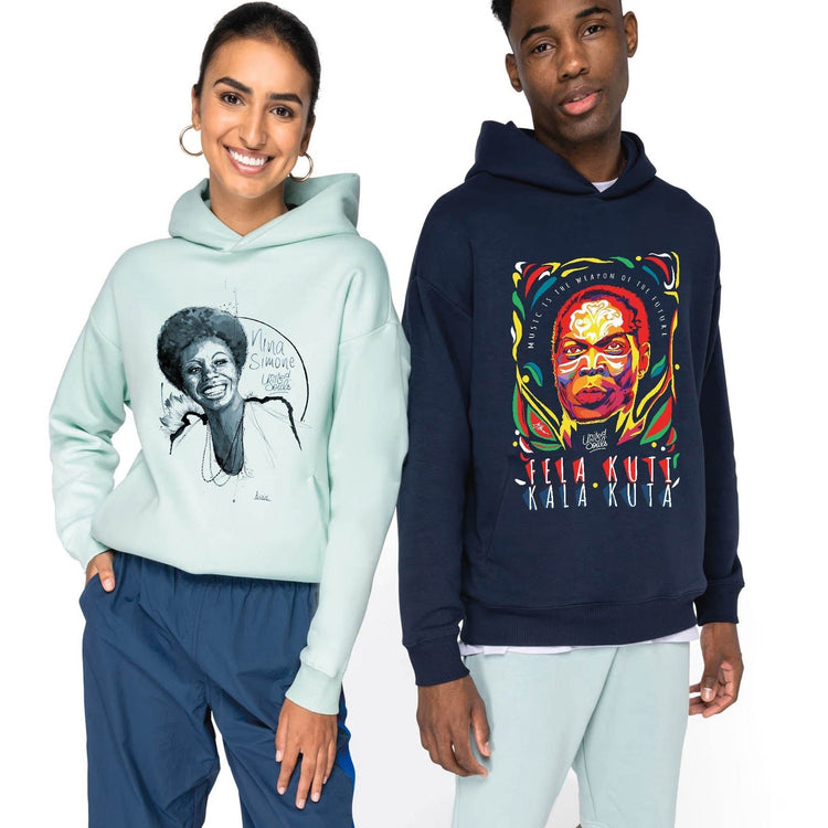 Sweat-shirt à capuche oversize unisexe