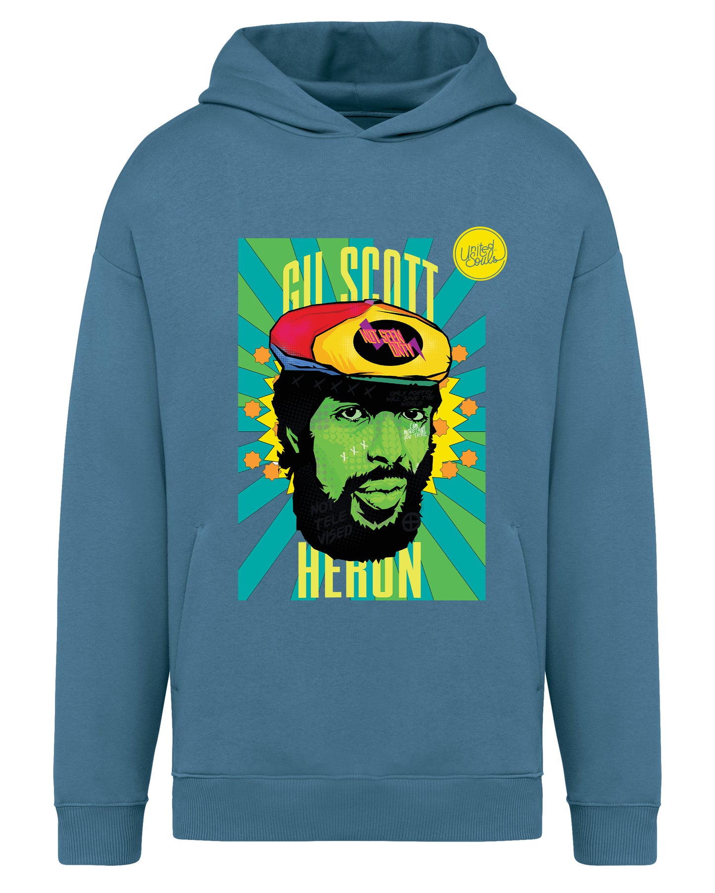 Gil Scott Heron I Der Unisex Oversized Hoodie
