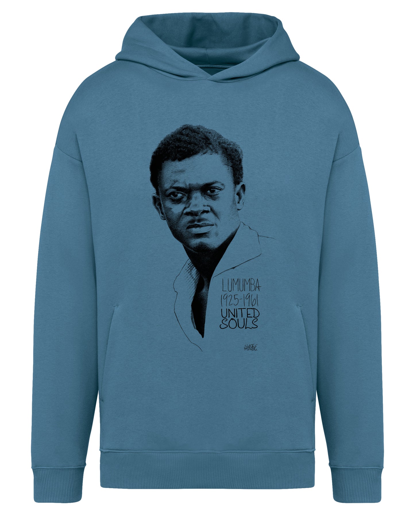 Lumumba Classic I The unisex oversized hoodie