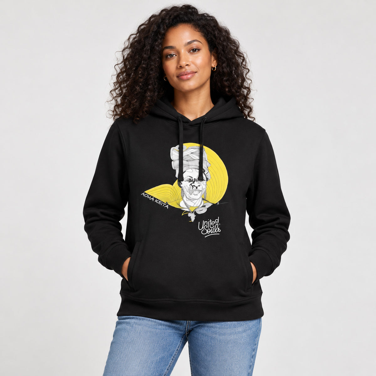 Aoua Keïta | Ökologischer Unisex-Kapuzenpullover