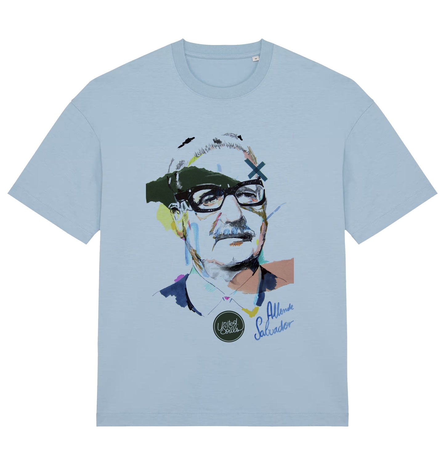 Salvador Allende I The oversized T-shirt Men