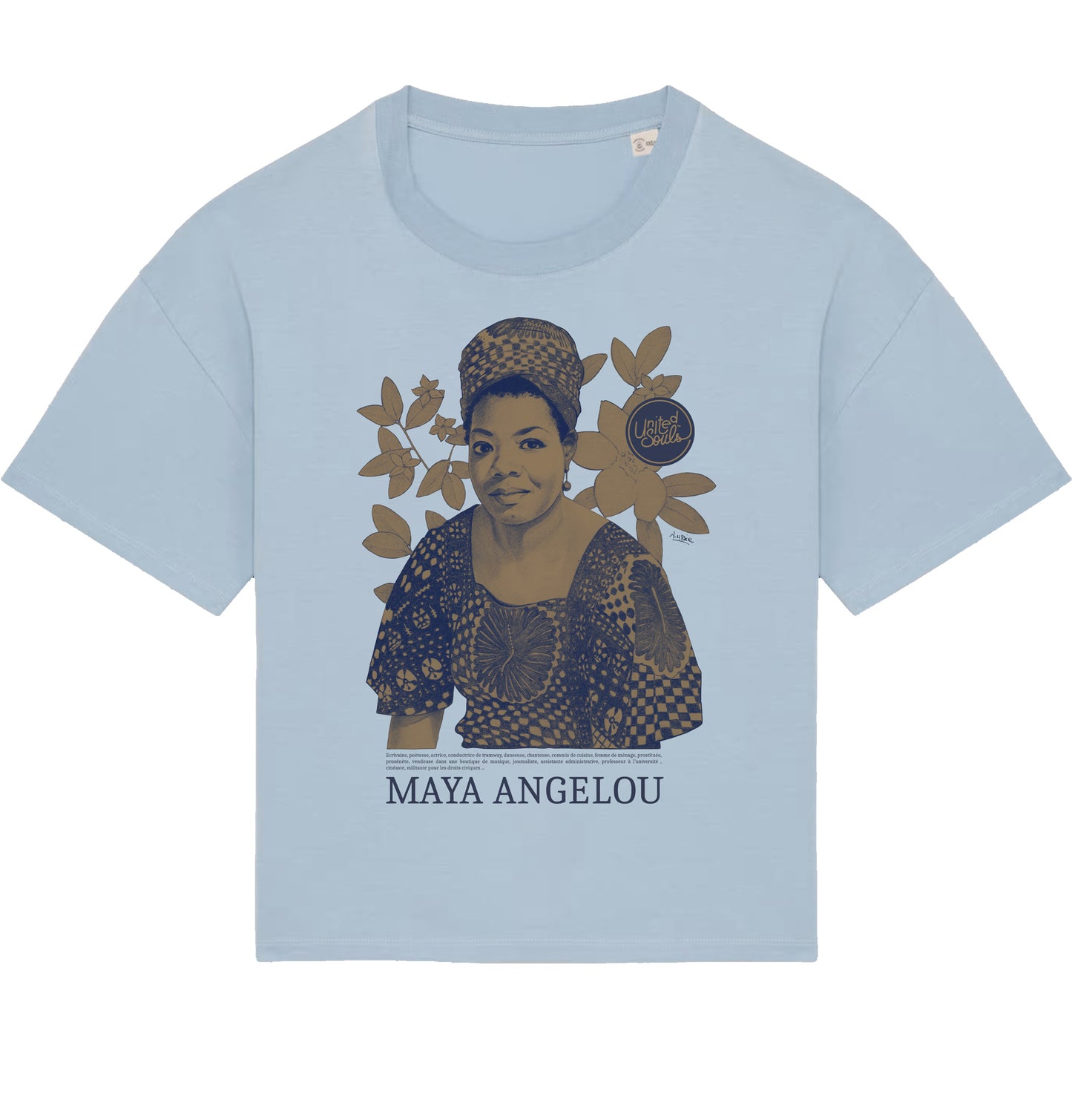Maya Angelou Color I Le T-shirt oversize Femme