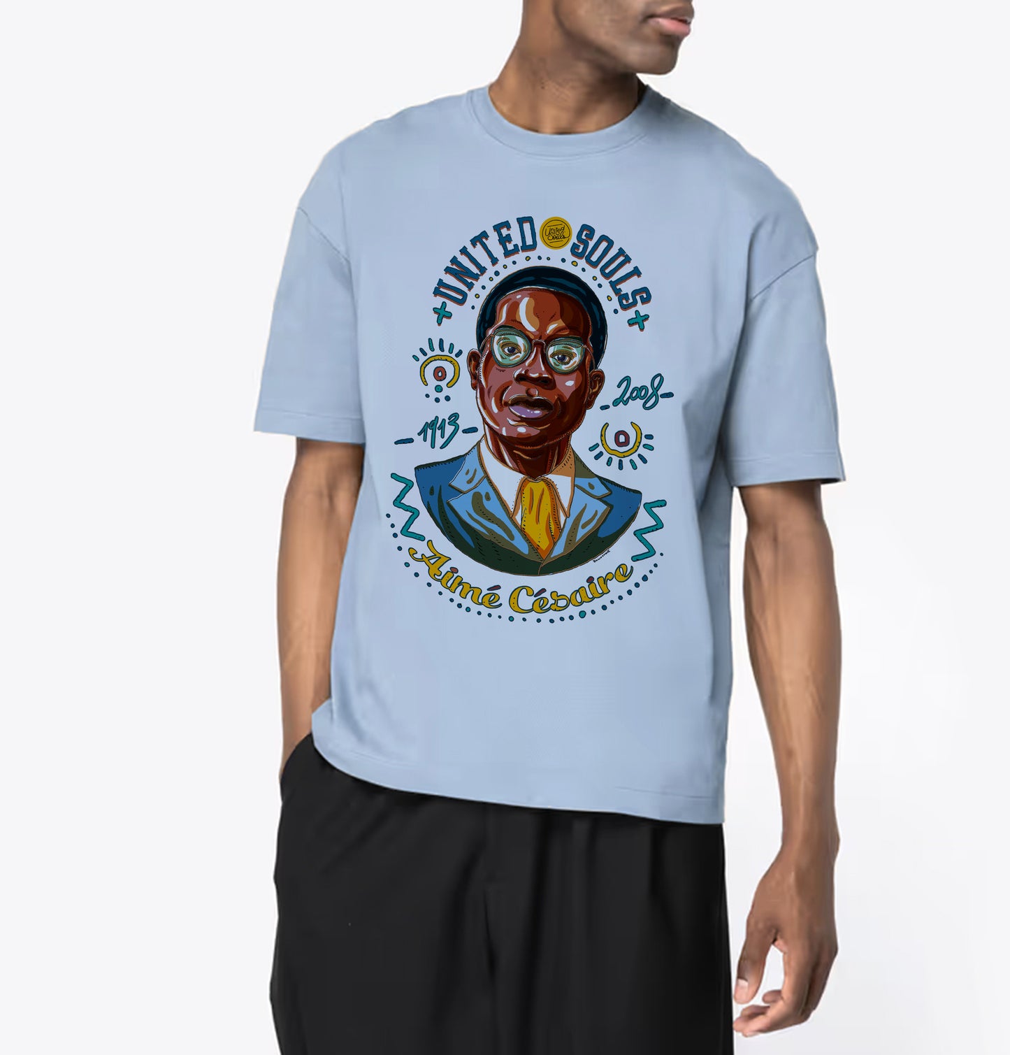 Aimé Césaire I The Men's Oversized T-shirt