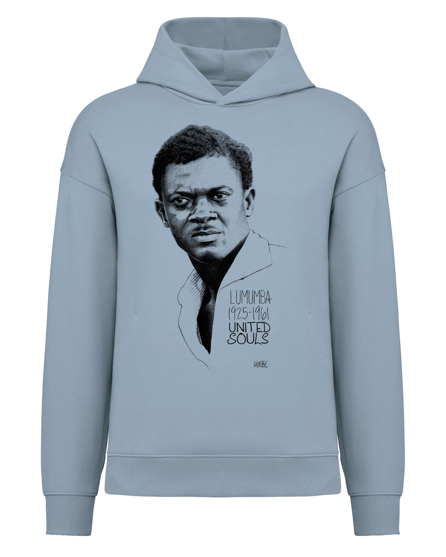 Lumumba Classic I The unisex oversized hoodie