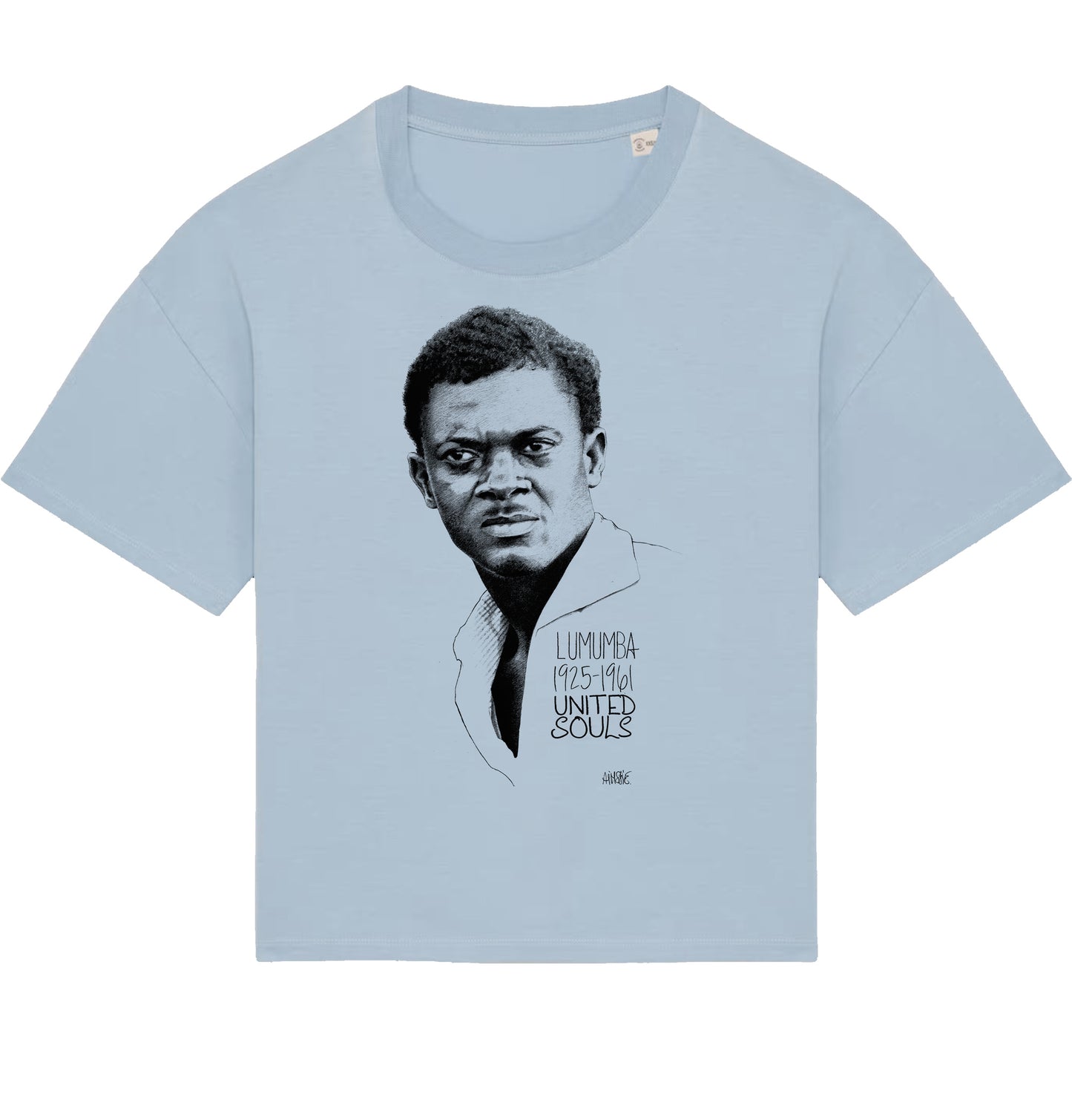 Lumumba Classic I Women's oversized T-shirt