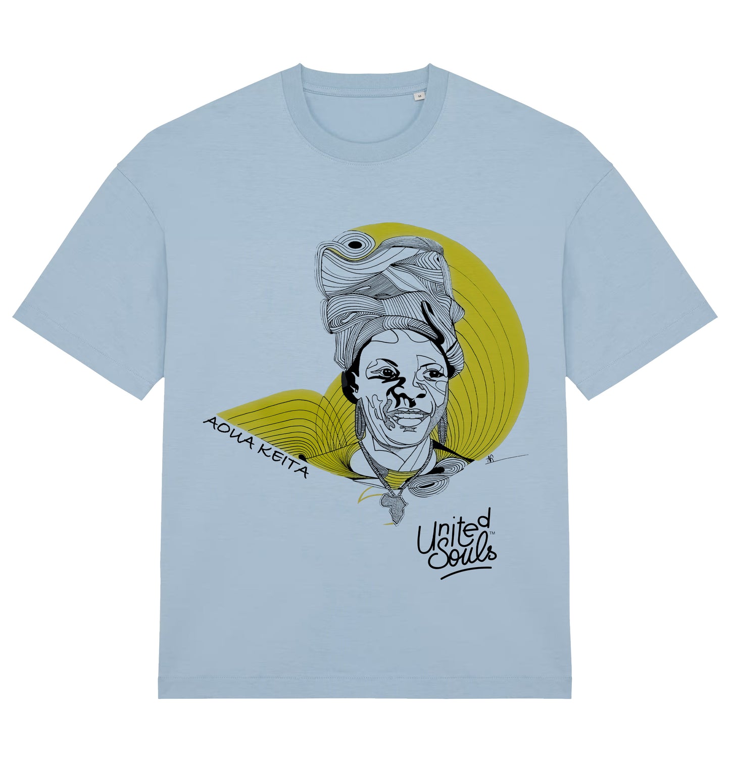 Aoua Keïta I Men's Oversized T-shirt