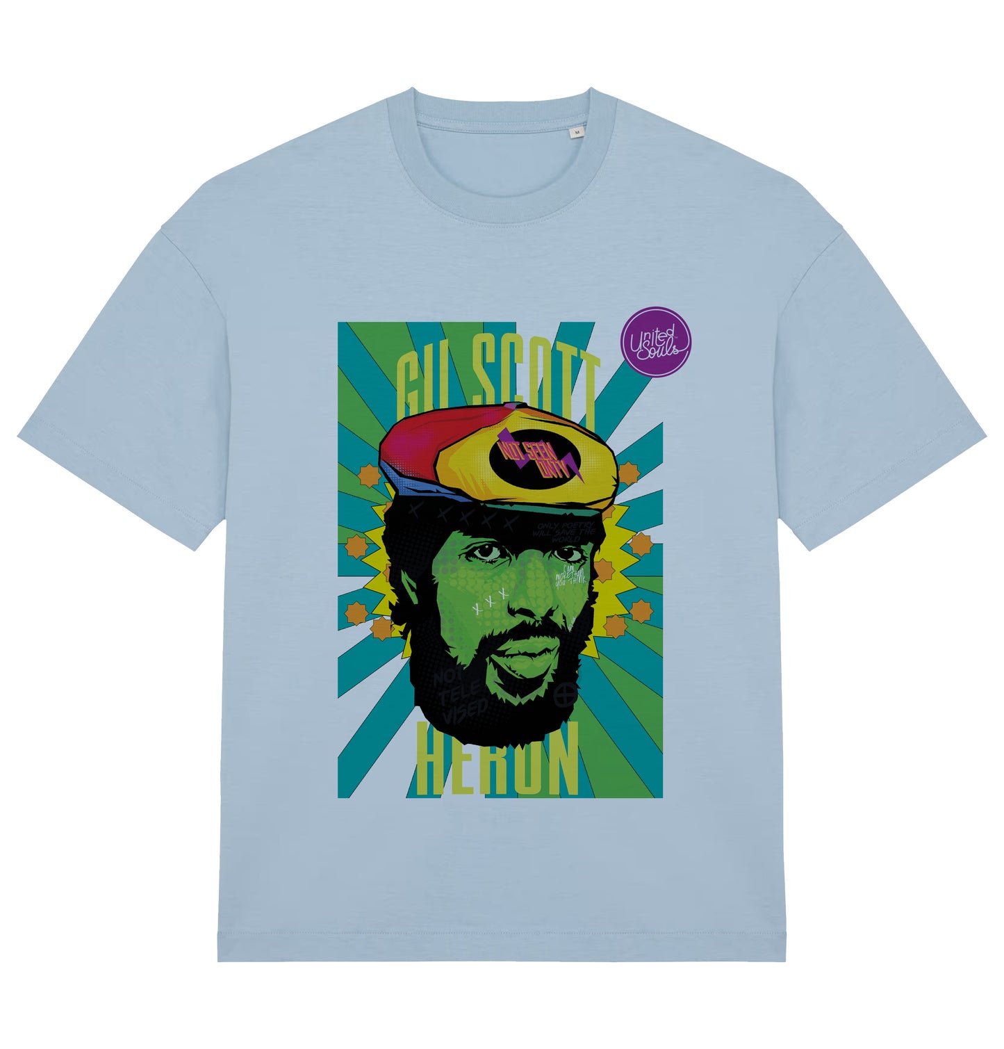 Gil Scott Heron I Herren Oversize-T-Shirt